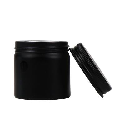Latas de alumínio da vela do preto 8oz do peso leve das latas da tampa 100ml do parafuso de PASSEN