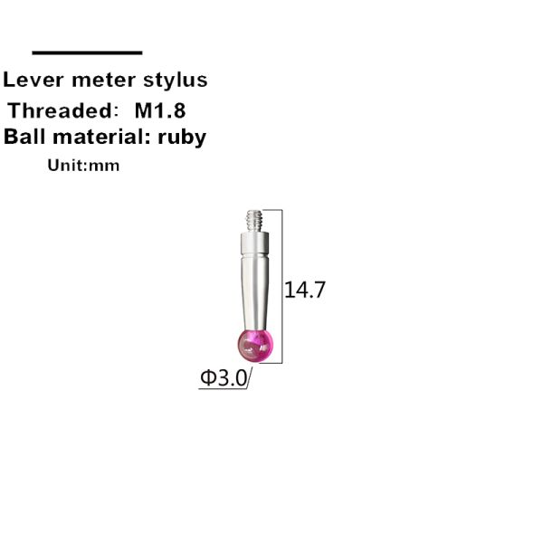 Makinopc Ceramic Straight Styli for Machine Tool Touch Probes to Ensure Maximum Measurement Accuracy