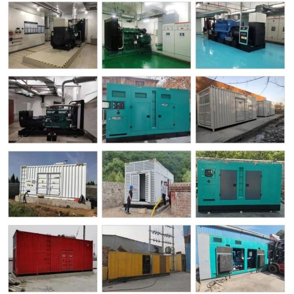 Custom Color 600 Kva Generator High Stability 3 Phase Standby Generator