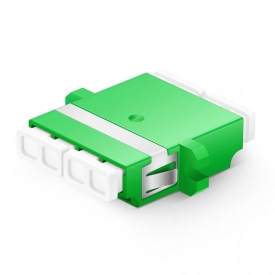 Conector MTP/MPO APC de fibra óptica verde simples para várias aplicações