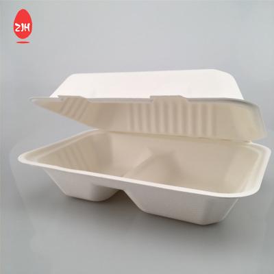 OEM Disposable Food Packaging Containers FSC Sugarcane Disposable Bowl Plates