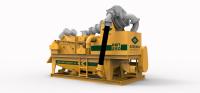 Empilhando a lama Desander do equipamento com 200 fósforo do poder 48kW do ³ /H de M com bomba da pasta