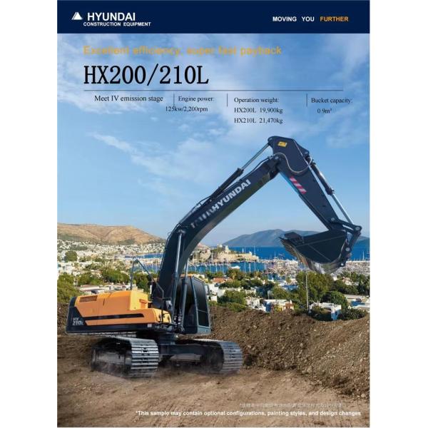 Korea Hyundai Excavator HX200 Jindongyu Machinery