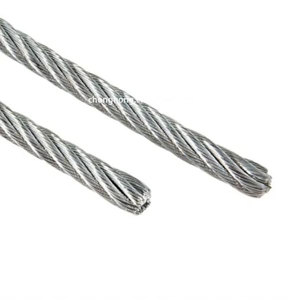 High Tensile Cable Standard AiSi for Wire Rope Coated Stainless Steel Cable