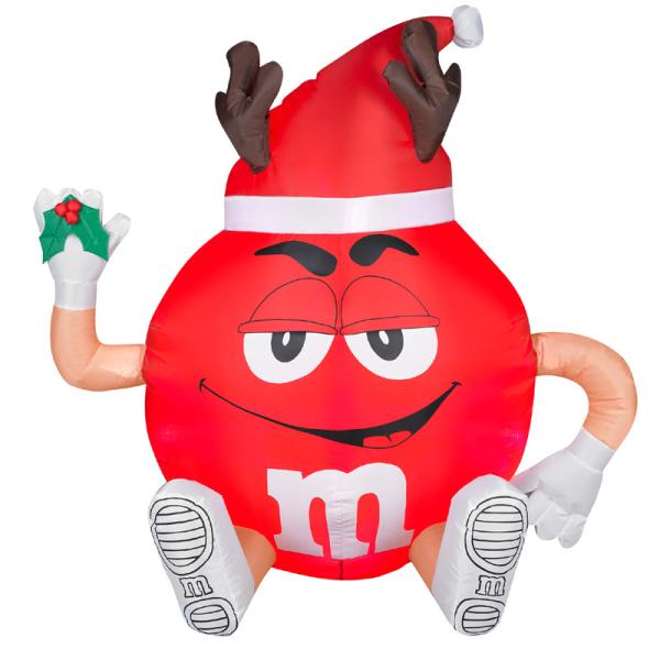 Factory Customized Christmas Cartoon Decoration Inflatable Bird for Yard or Garden