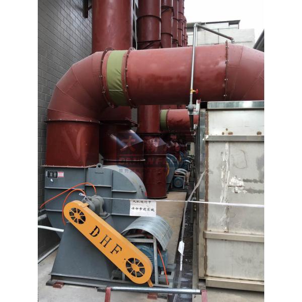 DHF China 3000cfm big 4-72 C industrial centrifugal blower exhaust fan price