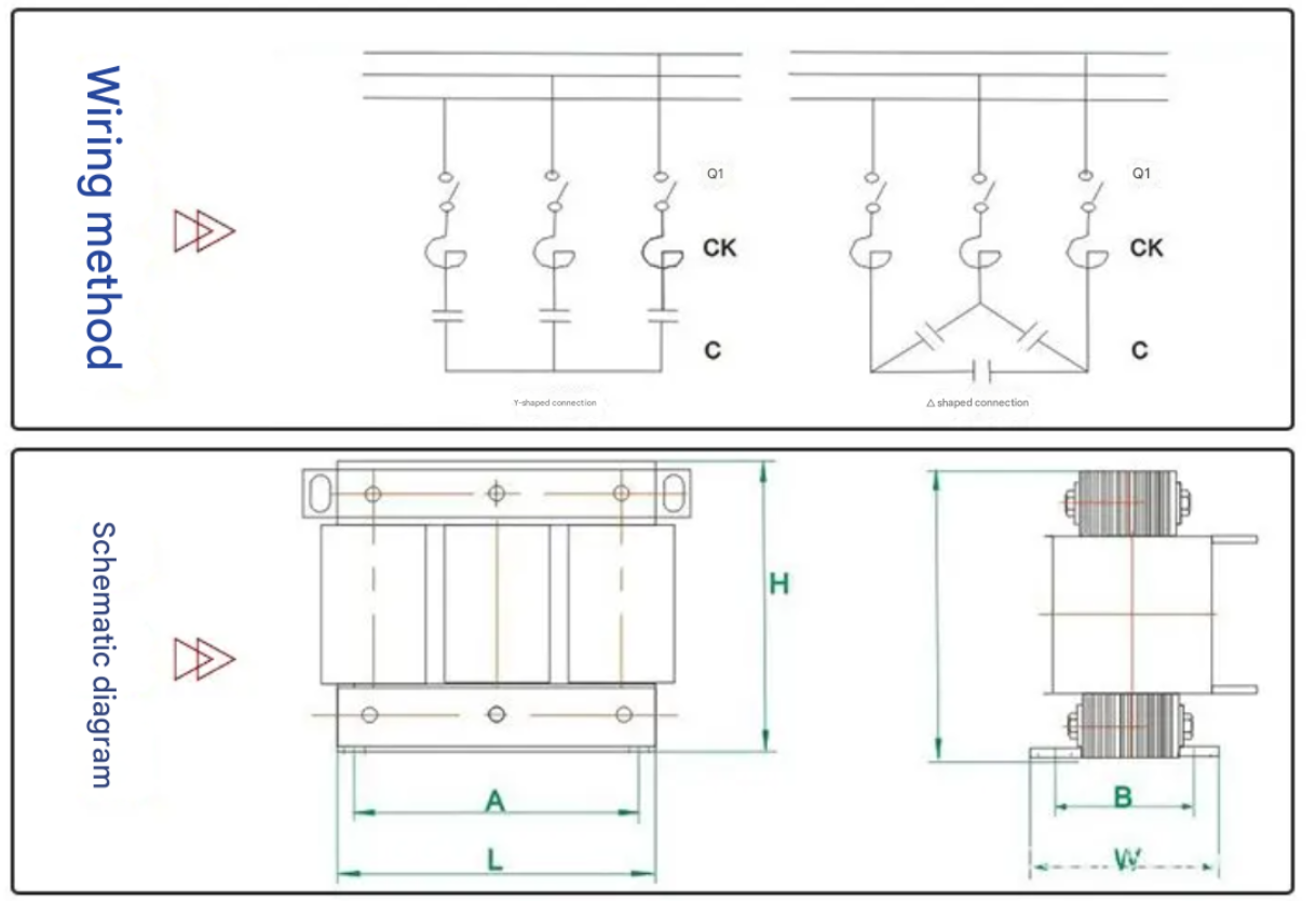 DR-004 Series Reactor with 7% Reactance Rate for Harmonic Suppression and High-Temperature Copper Windings