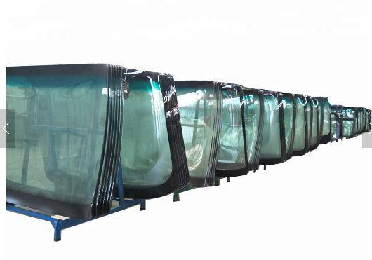 Unbreakable  Clear Bus Windshield Glass Precise Design Excellent Performance