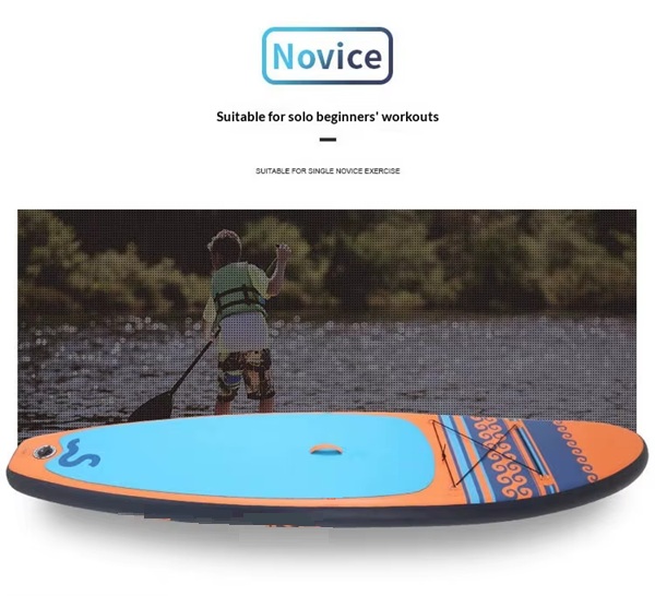 Factory supply Foldable Inflatable PVC Stand-Up Paddleboard (SUP) for Adult Surfing & Kayaking