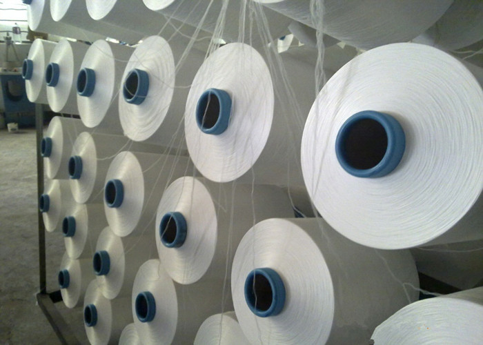 Garment Fabric Polyester Weaving Yarn , 150D / 144F Polyester Knitting Yarn RW SD NIM Twisted