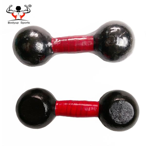 Round Head Fitness Equipment Dumbbells Perfect Handfeeling For Power Training