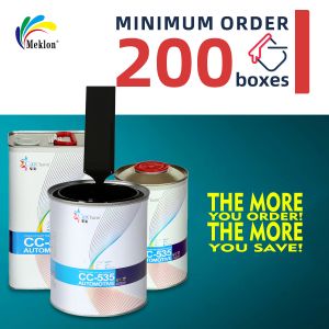 Peinture de voiture noire froide brillante et économique