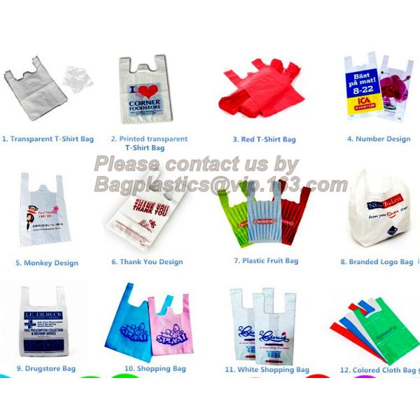 Compostable Grocery T-Shirt Bags, Eco Friendly, Biodegradable, 2 Gal - 4 Gal Small Clear Trash Bags Office, Bulk