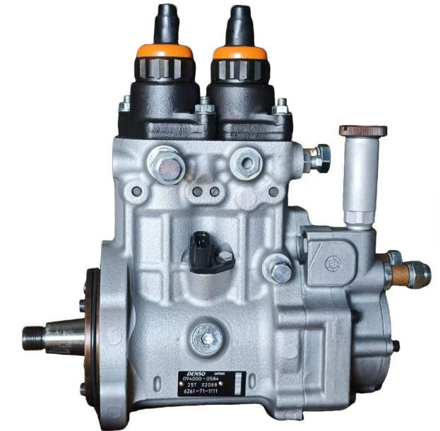 Engine Fuel Pump Diesel Pump Assembly 6261-71-1111 for KOMATSU HM350 HM400 SAA6D140E WA500