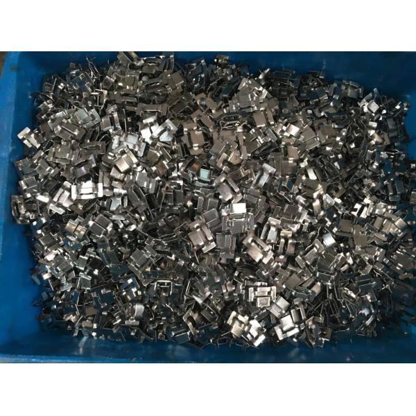L Type SS316 Stainless Steel Banding Buckles For Fixing Objects Natural Color