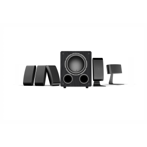 U3-C110 5.1 Wall-Mounted Home Cinema System Dual 2.75-Inch Driver 180W