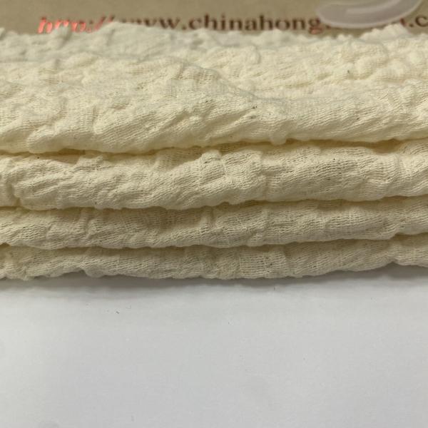 Bubble Fabric 54%Cotton 40%Nylon 6%Spandex