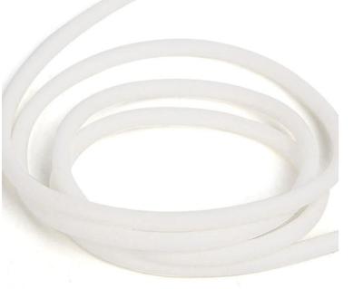 3mm  Silicone Rubber Tube Foam Sealing Strips Food Grade 50 Shore