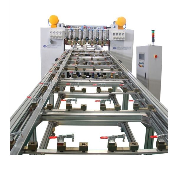 Multi Head Steel Grating Press Spot Welder Wire Mesh Welding Equipment