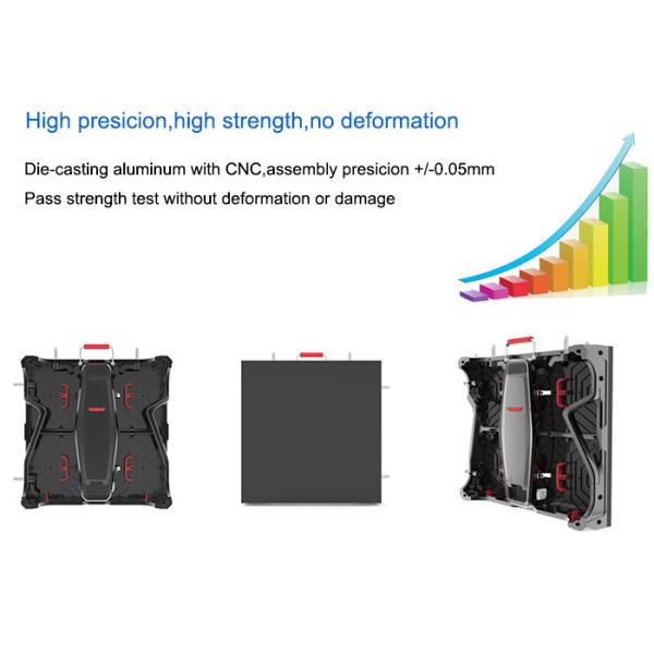 Front Access Indoor Fixed LED Display P2.5 4K Resolution Data Monitoring / Backup