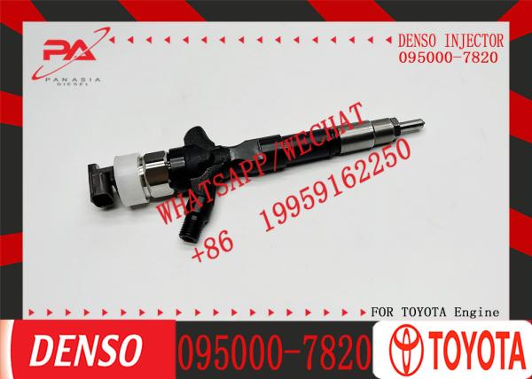 Injecteur de carburant de type Common Rail original 095000-7820 095000-7821 23670-30290 pour TOY-OTA 1KD-FTV EURO 4