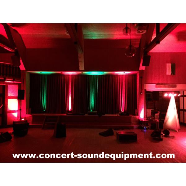 4x1300W Disco Sound Equipment FP 10000Q Light Weight Class TD Amplifier For Concert And Nightclub
