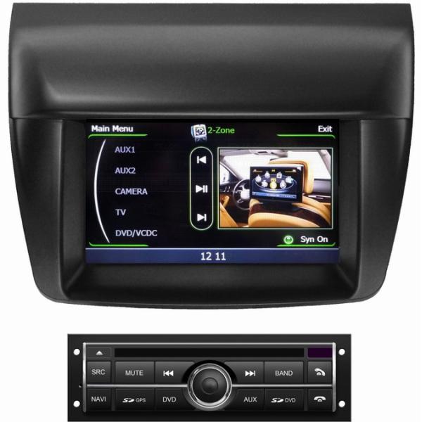 Ouchuangbo S100 Car GPS DVD Radio Head Unit Navigation for Mitsubishi L200 (Low) 1GB CPU 512M DDR V-20 3-ZONE