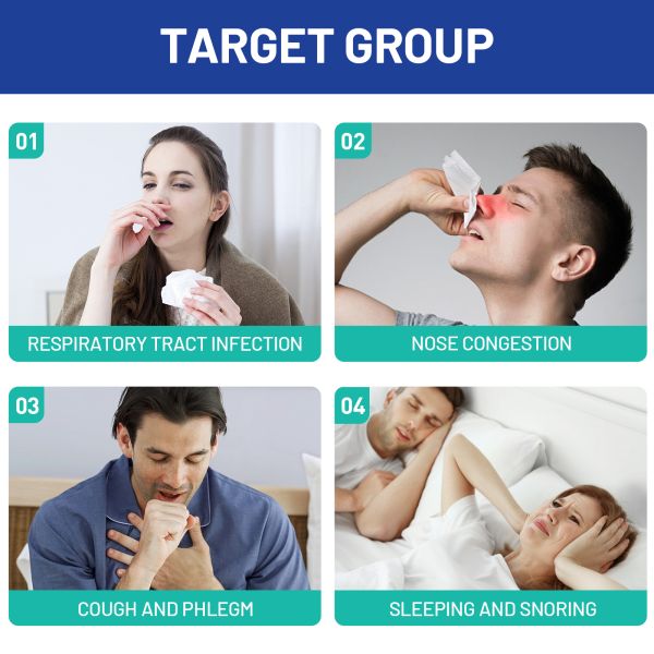 30 PCS OEM Performance Sweat Proof Magnetic Nasal Strips