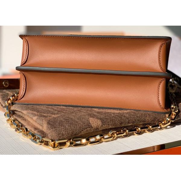 Brown Monogram Crossbody Bag