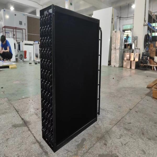 Side Blowing Copper Tube Evaporator Electrophoresis Black For Refrigeration Equipment