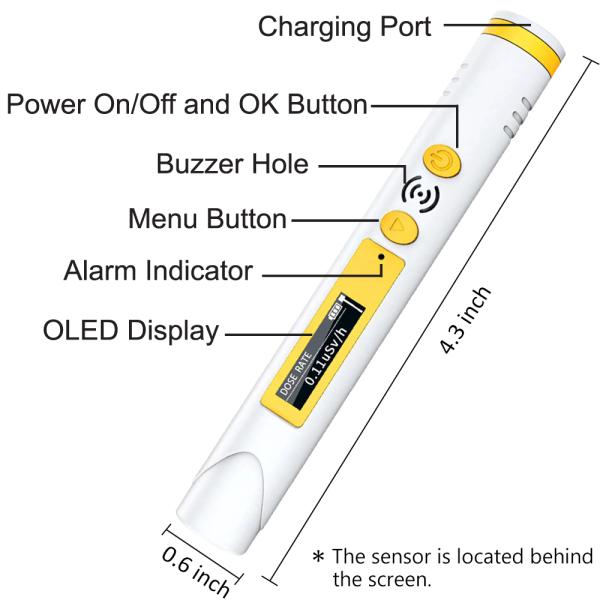 Portable Pocket Handheld Geiger Counter: Nuclear Radiation Detection Device (OEM Solutions)