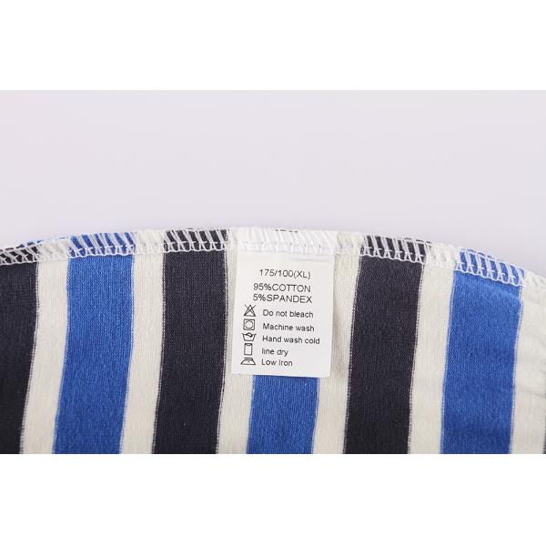 95% cotton Mens Striped Cotton Stretch Men Briefs Boxers Underwear