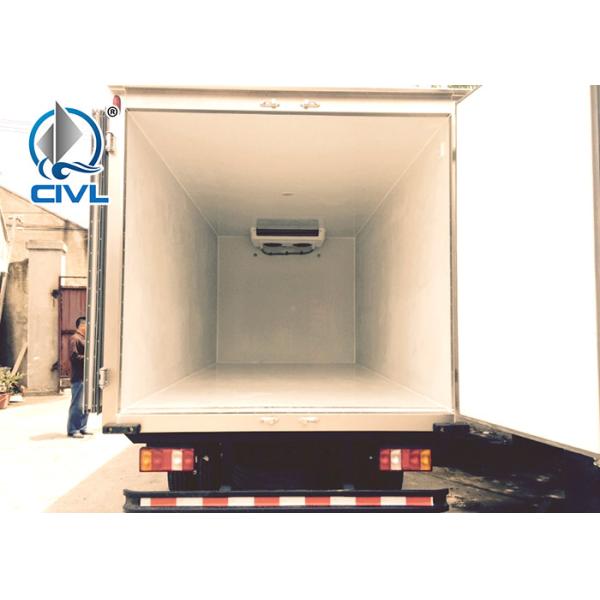 HOWO Light Refrigerated TruckThermo King Side Door Refrigerated Close Van Truck Sinotruk Howo 4x2 10ton