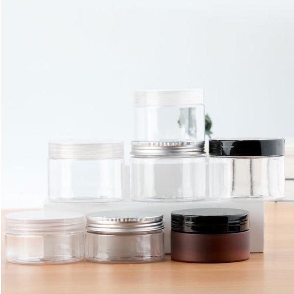 100 Diameter Plastic Storage Jars for Customization with Leak-proof Design
