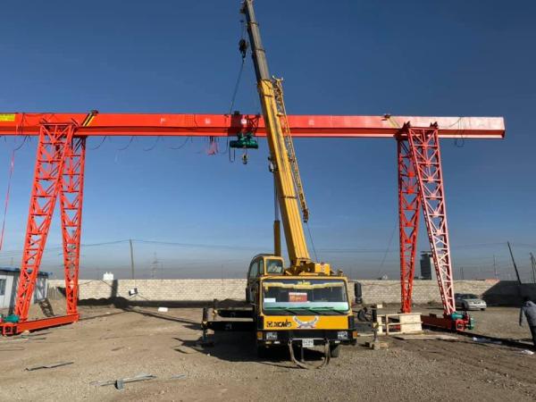 High technique Cabin control MH model Trussed Single Beam Electric Gantry Crane