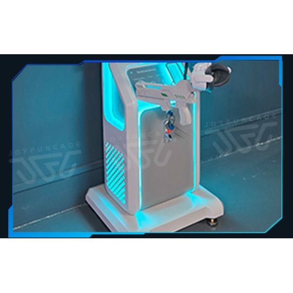 Brand New VR Shooting Simulator Arcade Machine with PICO NEO3 VR Headset and 43-inch HD Display in Compact Design