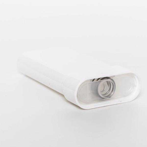 Tube de bâton de déodorant vide en plastique de 20 g avec ressort