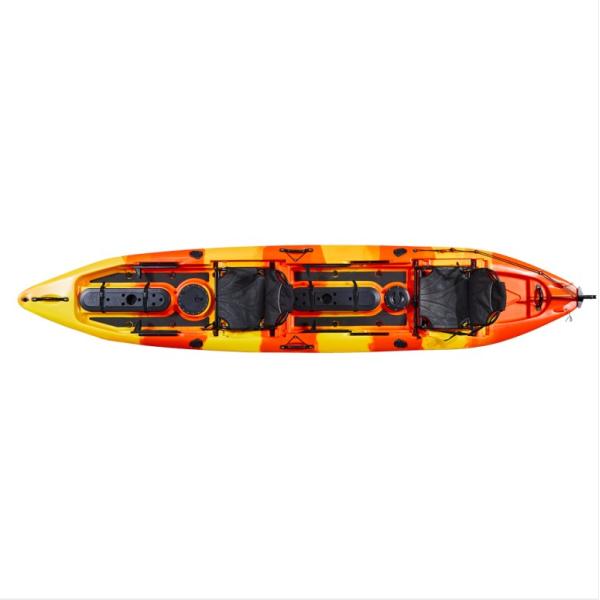 Two person Fishing Kayak Two Modular Fishing Pod Rod Holder Pisces