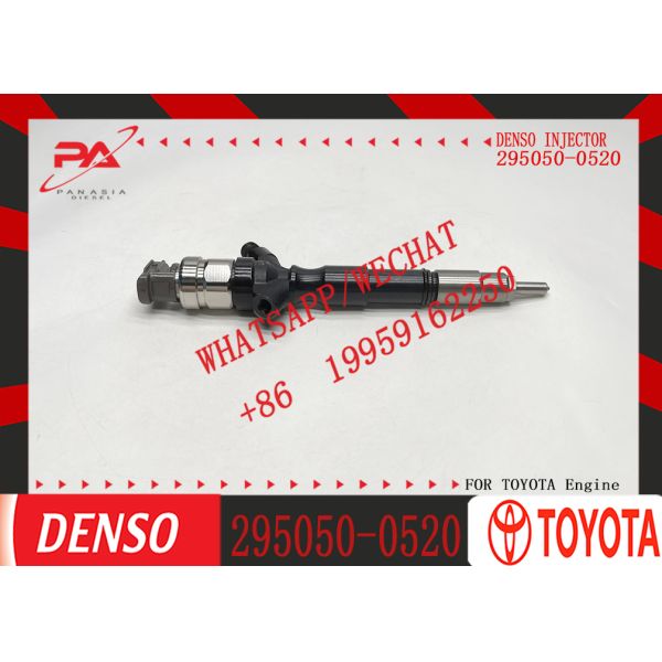 295050-0180 295050-0520 23670-0L090 23670-09350 Diesel Engine Components Injector Nozzle Hilux 1KD-FTV 3.0L Hilux 2KD-FTV 2.5L