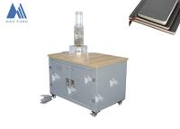 Máquina de corte de ângulo de papel pneumático para diários de cadernos, livros de capa dura, cartões de corte MF-100B
