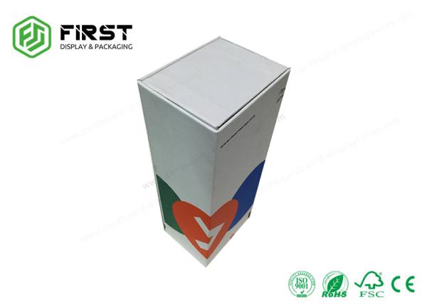 CMYK Printed Logo Customized Recyclable Cardboard High End Gift Packaging Box With Lid