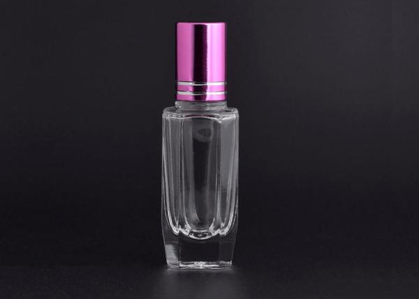 Aluminum Cap Refillable Rollerball Perfume Bottle Matte Surface Handling