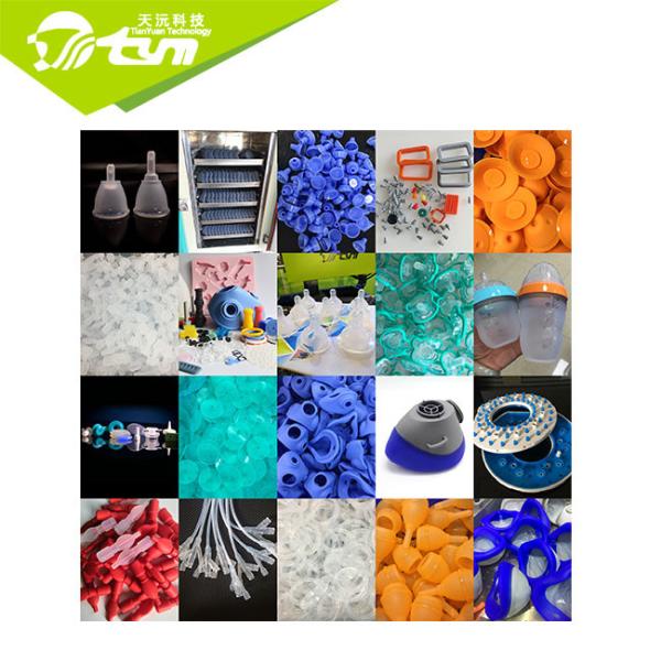 20 - 700mm Silicone Injection Molding Machine For Baby Teething Soother
