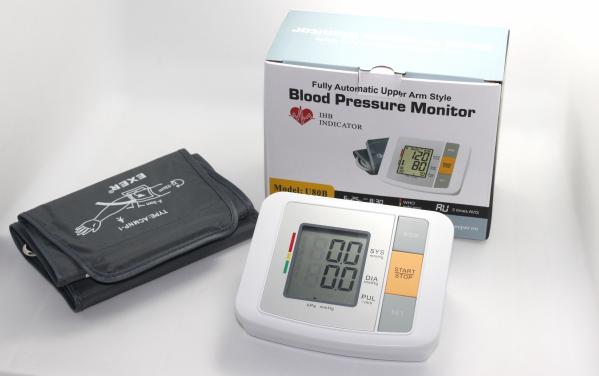 Upper Arm Digital Electronic Blood Pressure Monitor At Home Blood Pressure Test , CE
