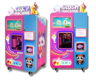 Commercial Frozen Drink Granita Slush Vending Machine High Capacity