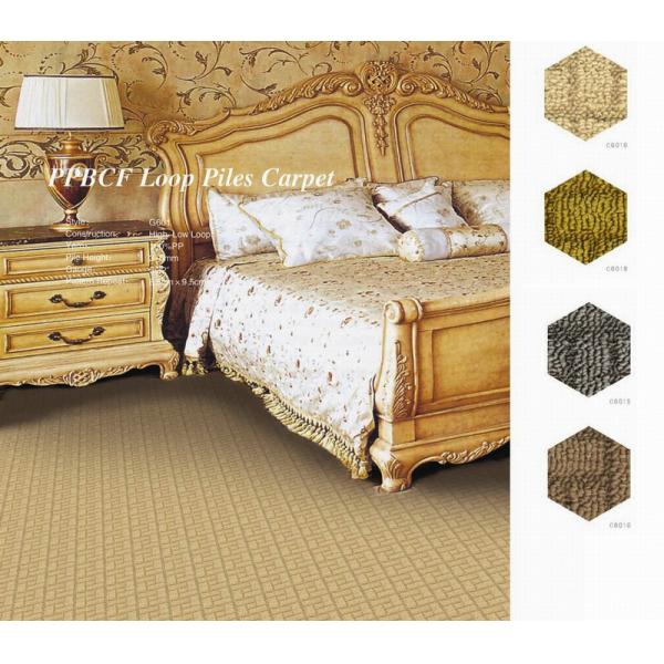 Мягкий 100% ковер полипропилена для гостиничного номера, повсюду ковер кучи петли