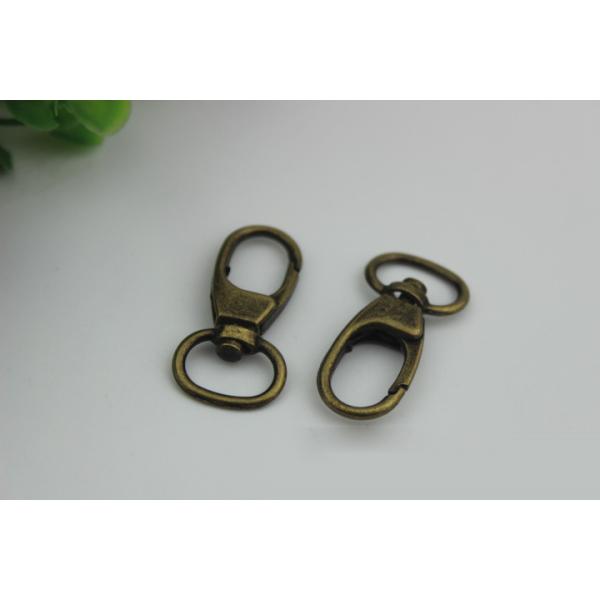 SP080 Custom zinc alloy 5 color 14 mm swivel spring snap clip bag strap hook for bags