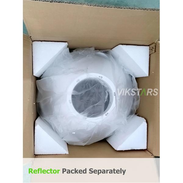 100W 150W 200W 250W Aluminio Fin LED luces de alta bahía para iluminación comercial con reflector