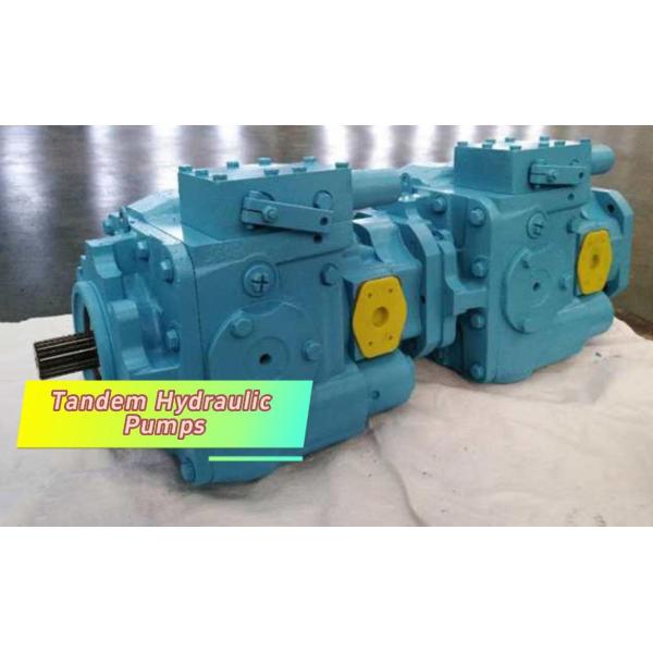 Hydraulic tandem pump customization Tandem Hydraulic Pumps With Swash Plate Structure Design For Industrial Uses