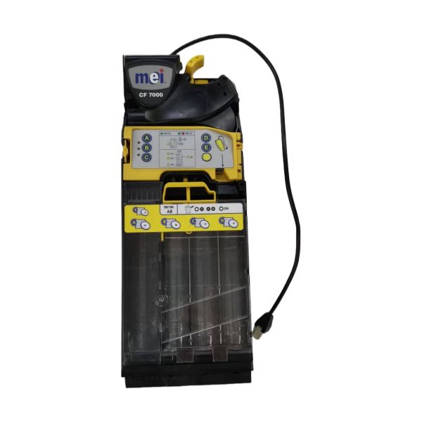 Original MEI CF7000 Coin Changer Cashflow 7000 Series 5-Tube MDB 34V/24V